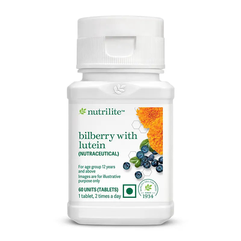 Amway Nutrilite Bilberry with Lutein (60 Tablets)