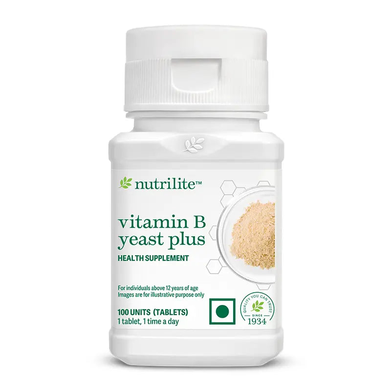 Amway Nutrilite Vitamin B Yeast Plus (100 Tablets)